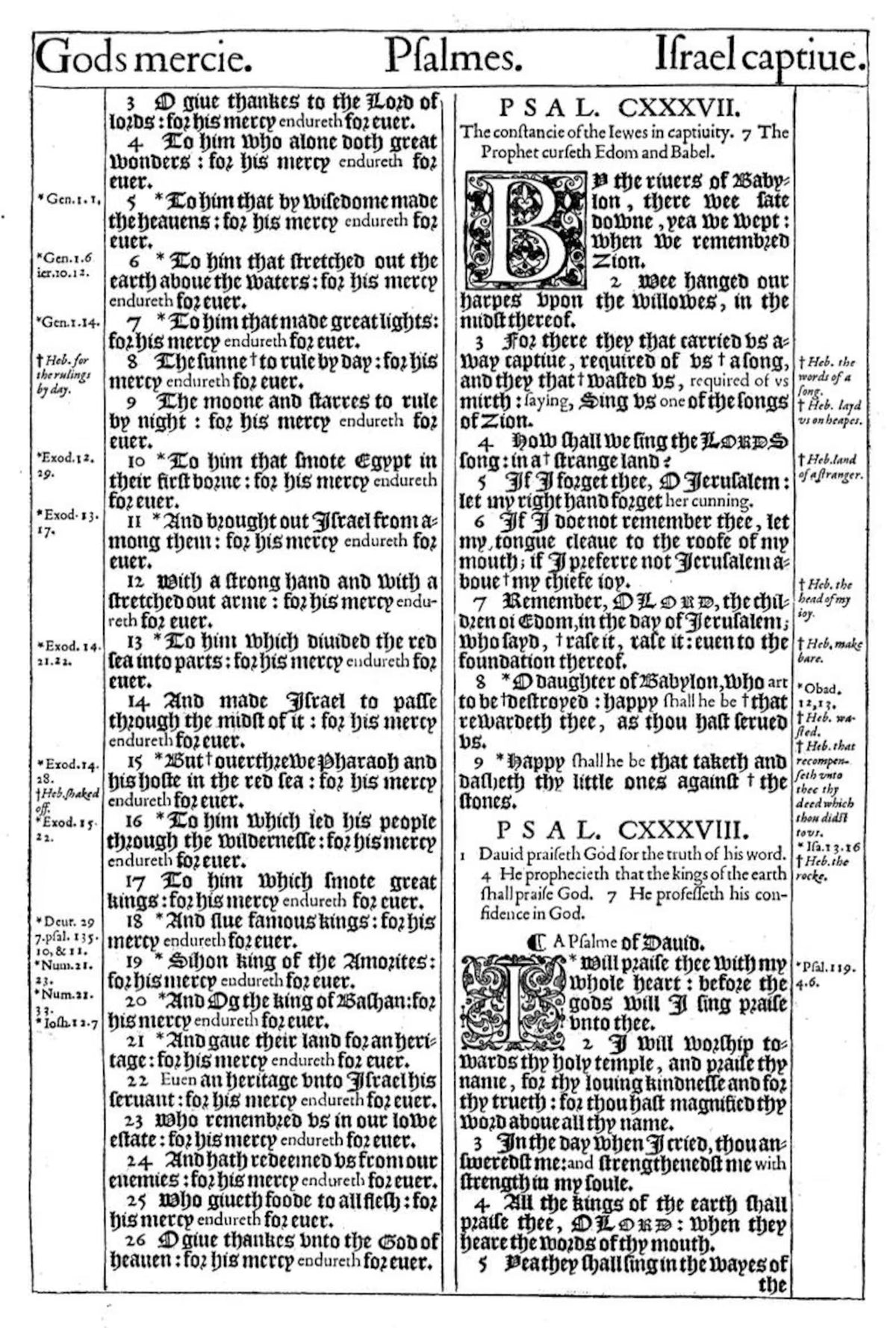 LIMITED EDITION: Prologue of John, Authorized King James Holy Bible Facsimile with Apocrypha, 1st Edition