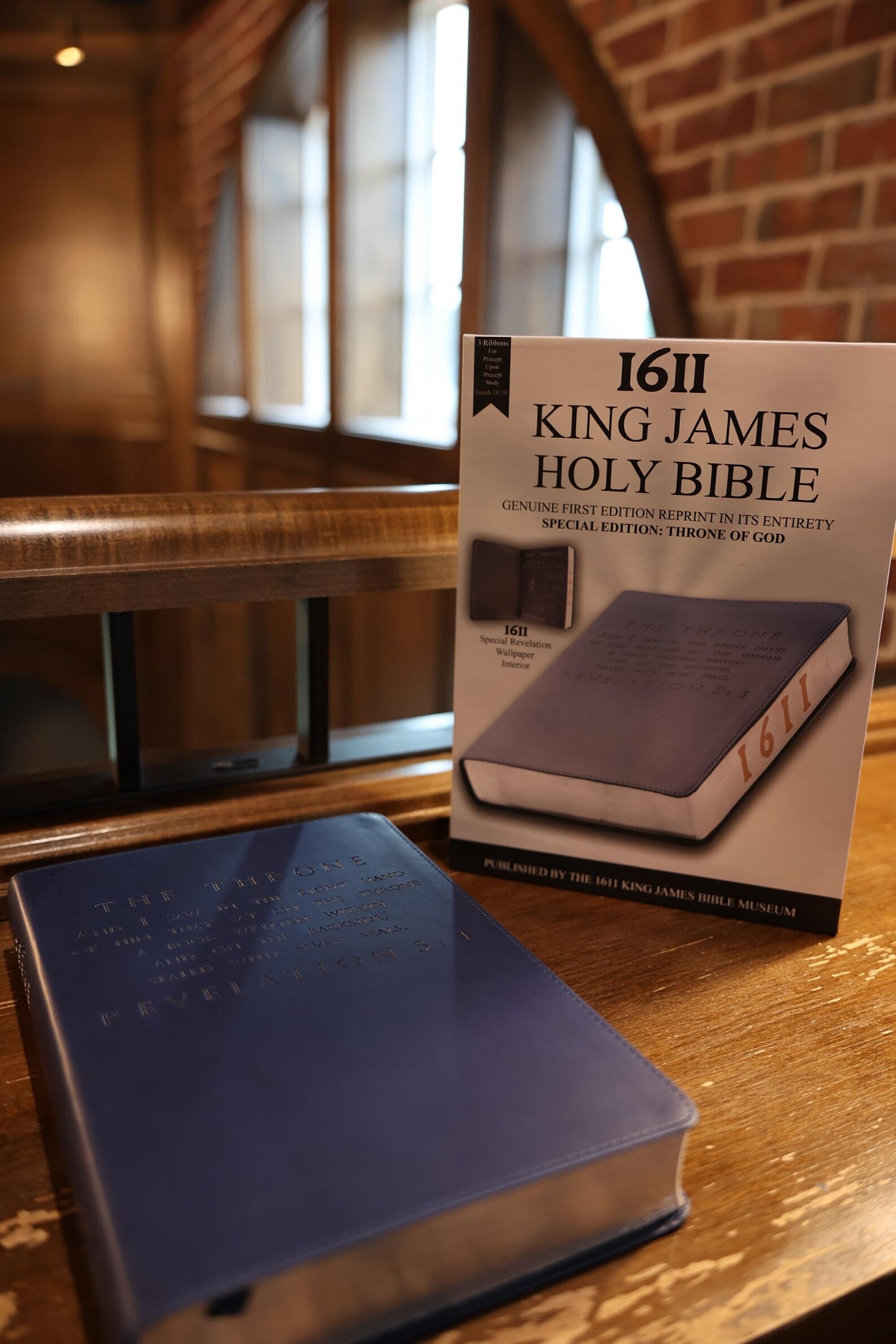 Special Edition: Throne of God - Authorized King James Holy Bible, 1st Edition Facsimile with Apocrypha
