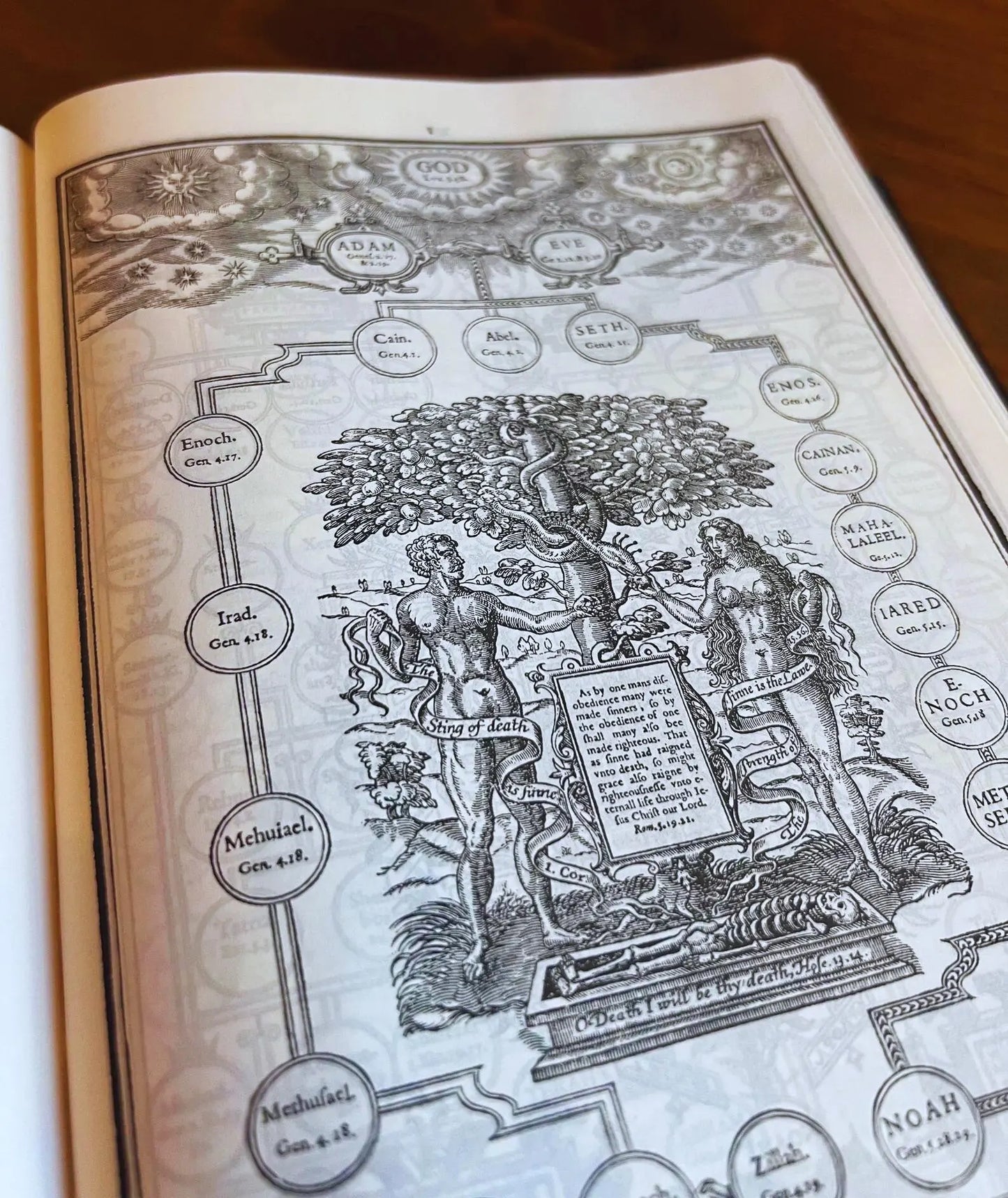 Genuine Lambskin 1611 King James Bible (Authorized Version)—True Facsimile Reproduction of the Original 1611 Edition, Including the Apocrypha and an Embossed 1611 Title Page - Tan