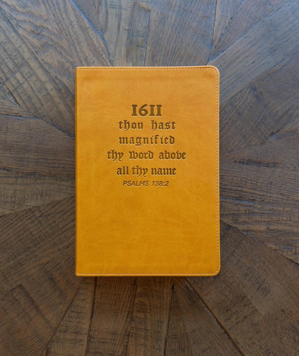 LIMITED EDITION: Gold Softcover 1611 Holy Bible Facsimile with Apocrypha - 1st Edition